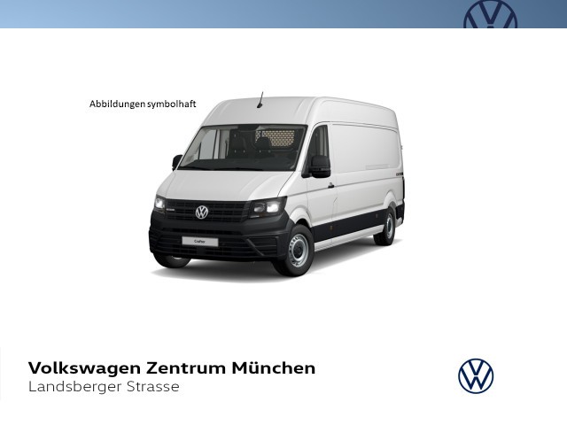 Volkswagen Crafter 35 Kasten HD Motor: 2,0 l  130 kW  Getriebe: 4MOTION 8-Gang-Automatikgetriebe Radstand: 4490 mm