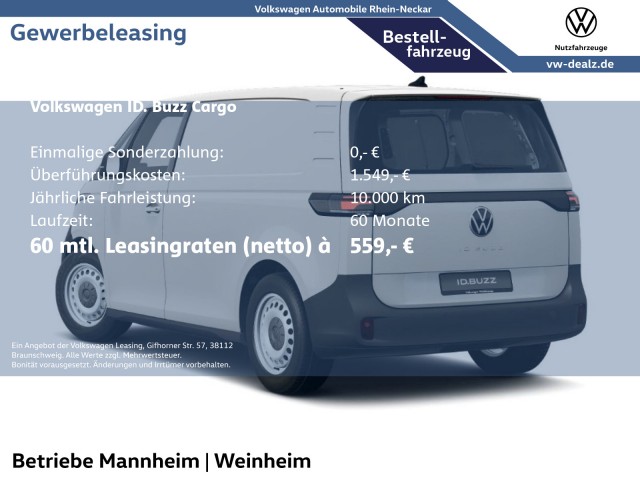 Volkswagen Multivan ID. Buzz Cargo