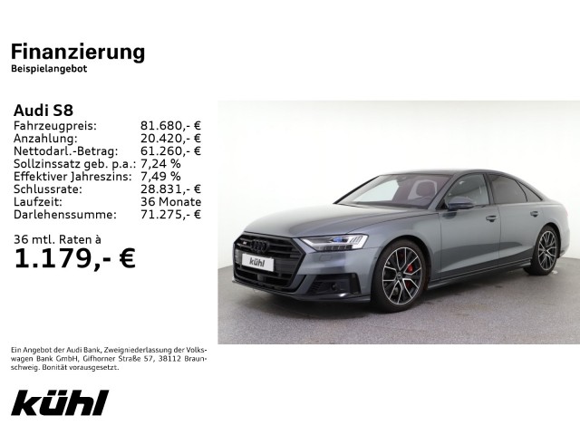Audi S8 Audi S8 4.0 TFSI quattro Pano AHK Standheizung 360 B&O