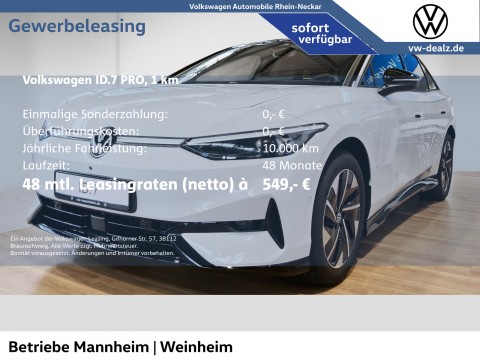 VW ID.7: Leuchtendes Beispiel einer elektrischen Limousine