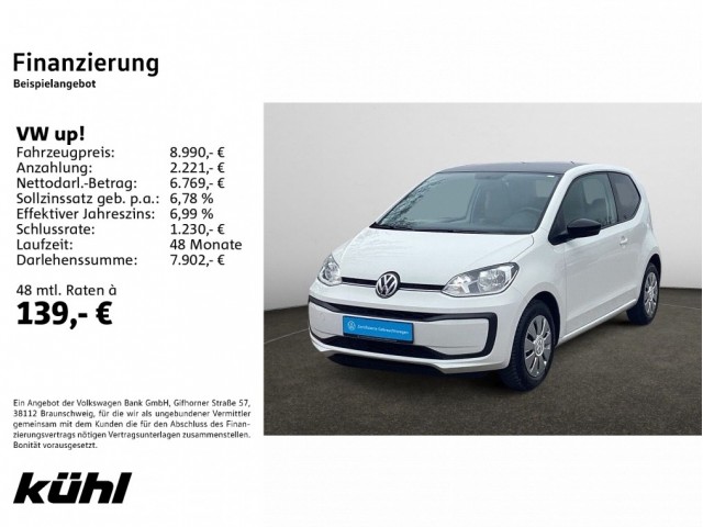 Volkswagen up! 1.0 move up! Klima,