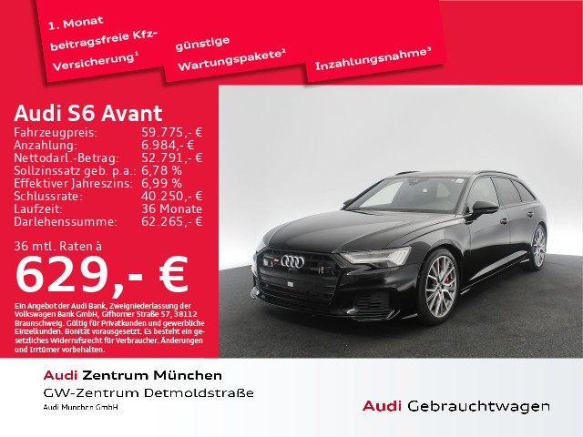 Audi S6 Avant TDI UPE:118" Luftfed/Pano/B&Oadv/HD-Matrix