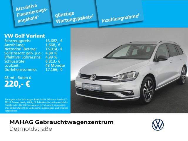 Volkswagen Golf VII Variant 1.6 TDI IQ.DRIVE Navi 5-Gang