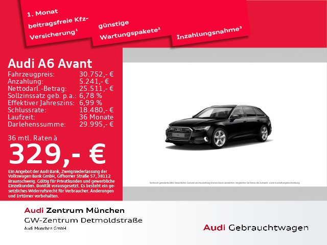 Audi A6 Avant 40 TDI S tronic sport AHK/B&O/HD-Matrix/Virtual