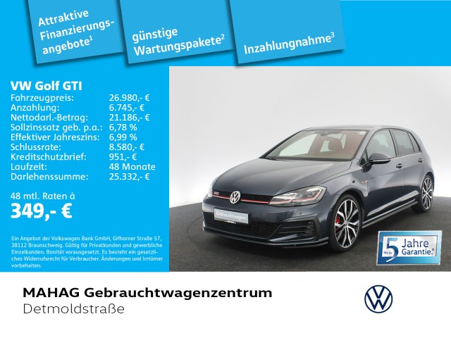 Volkswagen Golf VII GTI Performance 2.0 TSI Navi LED Standhz DSG