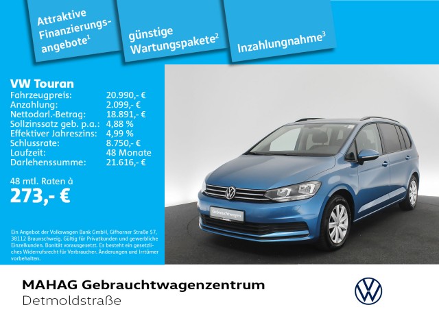 Volkswagen Touran 2.0 TDI COMFORTLINE Navi SitzhzVorn DSG